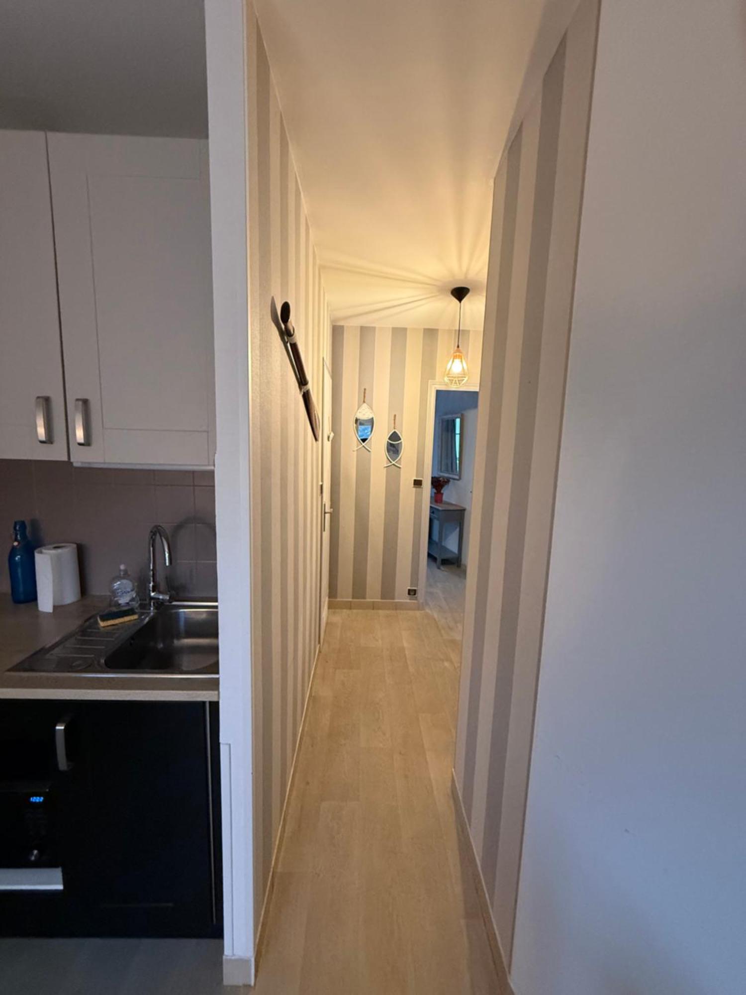 Appartement T2 Vue Sur La Riviere Avec Garage Privatif - Port De Saint-Goustan 欧赖 外观 照片